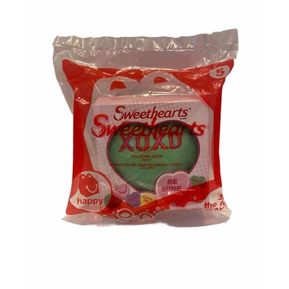 McDonald’s 2015 Sweethearts Hug Me #5 Plush Happy Meal Toy - Picture 1 of 5